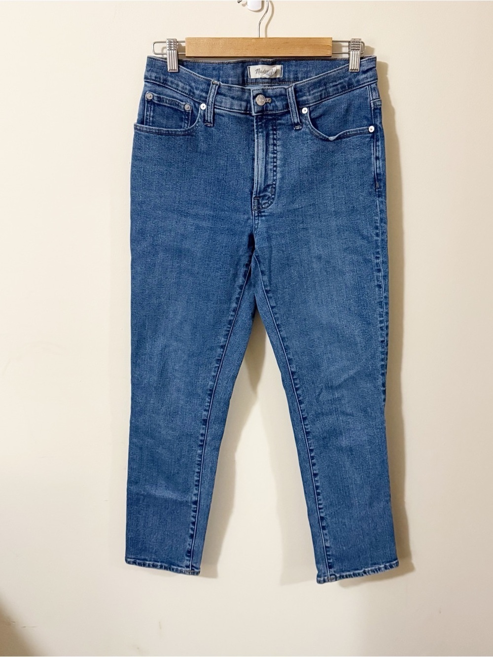 Madewell Blue Mid Rise Perfect Vintage Jean Size 27 Womens